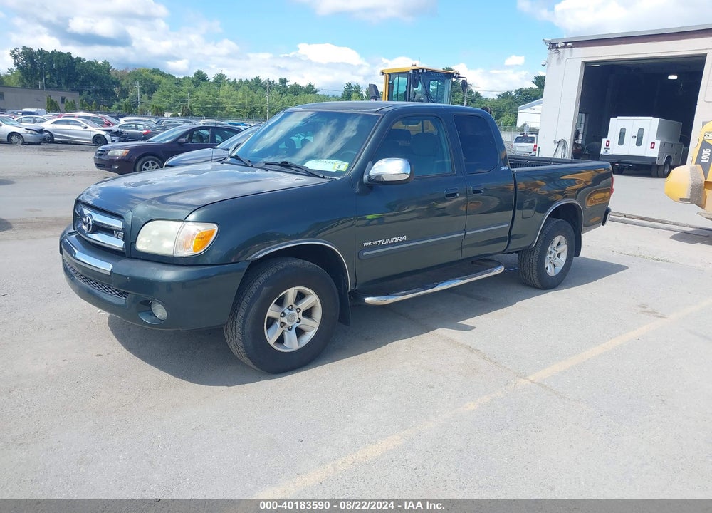 2005 TOYOTA TUNDRA SR5 V8 VIN: 5TBBT44175S463809