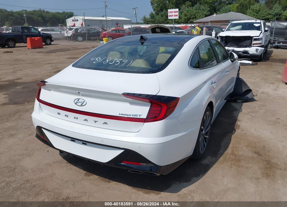 2020 HYUNDAI SONATA LIMITED VIN: 5NPEH4J28LH010742