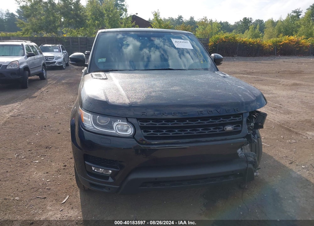 2015 LAND ROVER RANGE ROVER SPORT VIN: SALWR2TF6FA522719