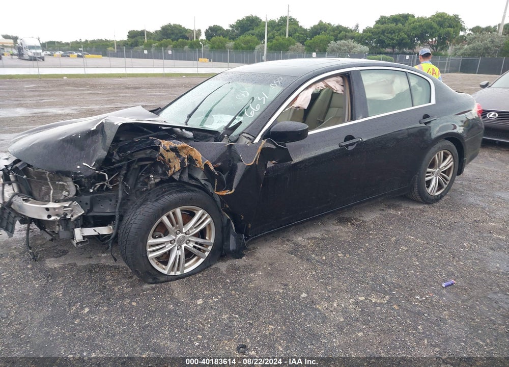 2012 INFINITI G37 VIN: JN1CV6AP0CM626631