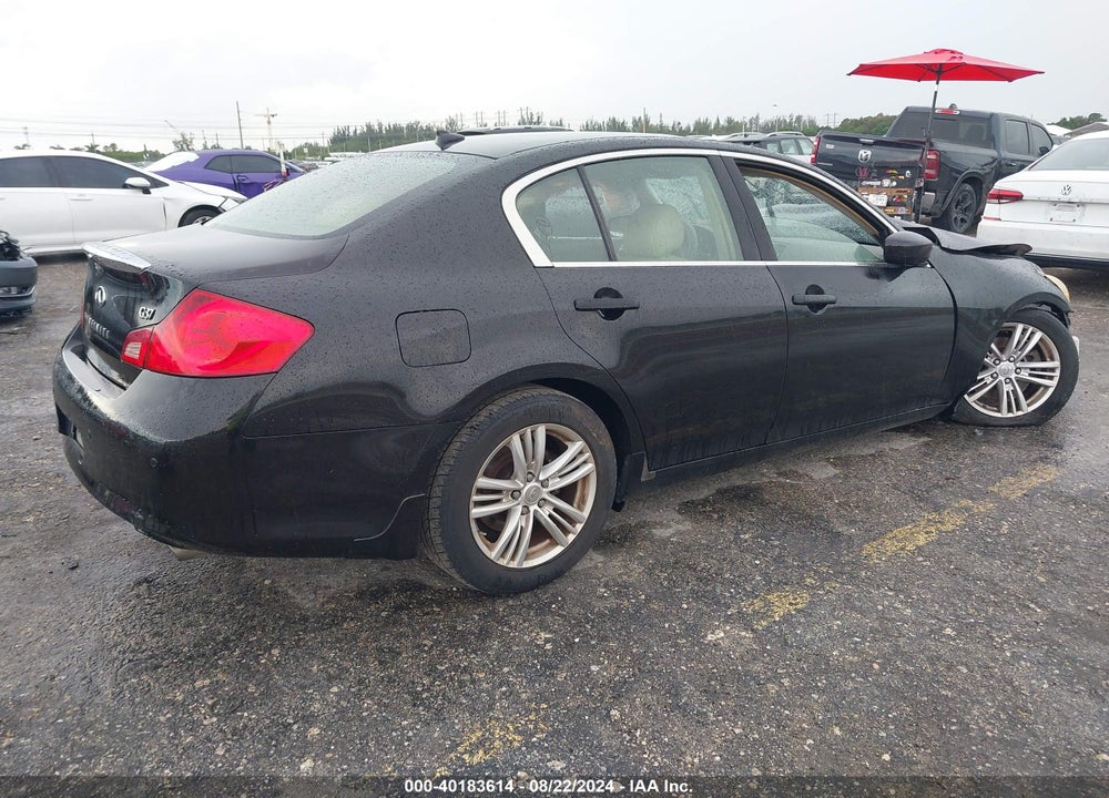 2012 INFINITI G37 VIN: JN1CV6AP0CM626631