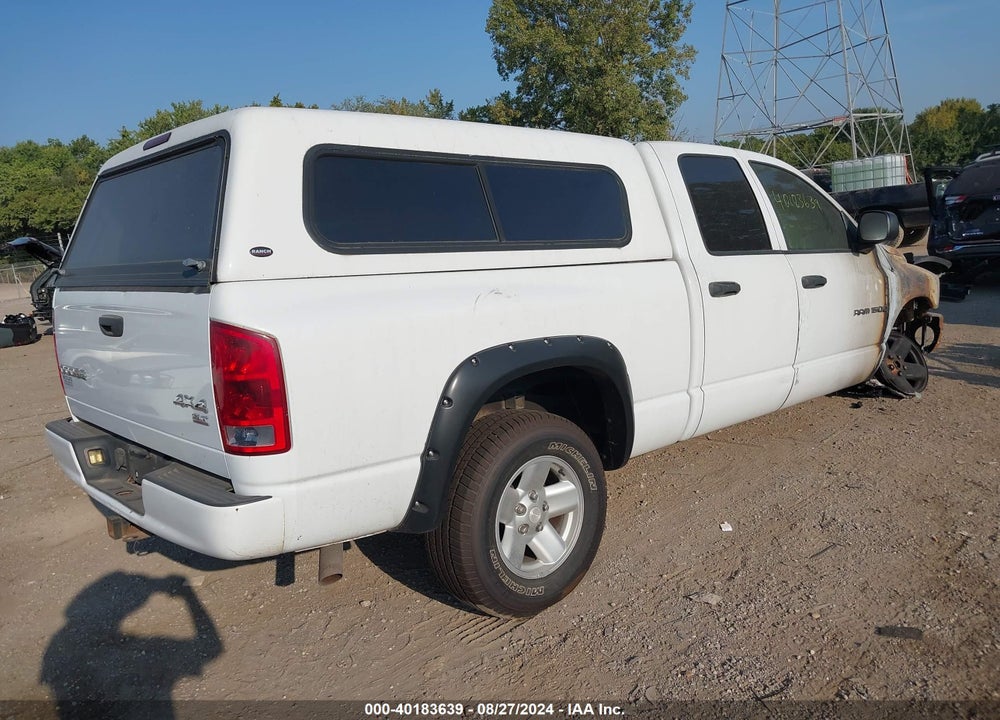 2003 DODGE RAM 1500 SLT/LARAMIE/ST VIN: 1D7HU18Z03S142881