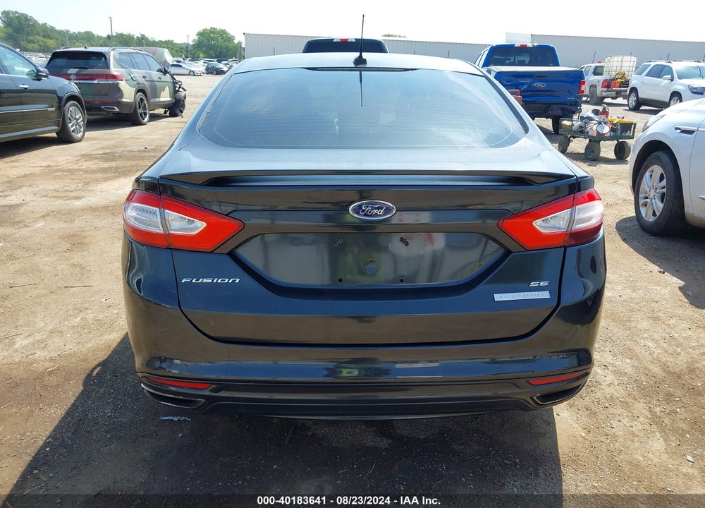 2013 FORD FUSION SE VIN: 3FA6P0H95DR150366