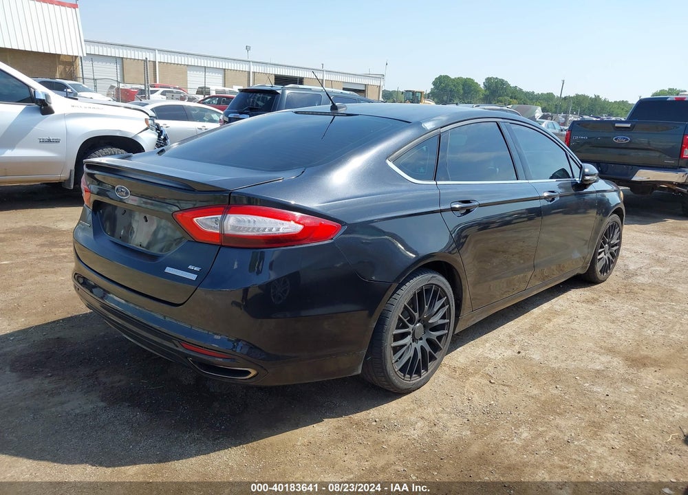 2013 FORD FUSION SE VIN: 3FA6P0H95DR150366