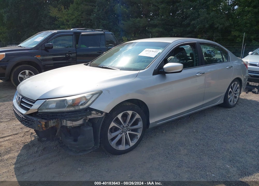 2013 HONDA ACCORD SPORT VIN: 1HGCR2F56DA085459