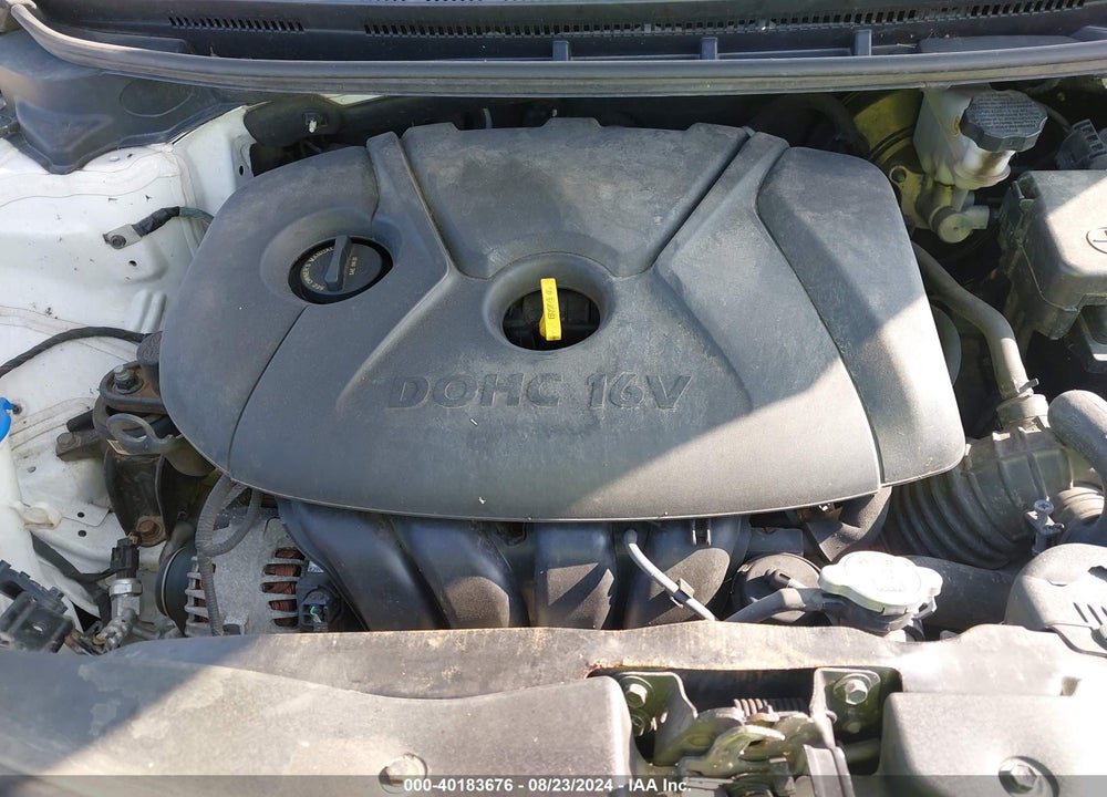 2016 KIA FORTE LX VIN: KNAFK4A68G5493998