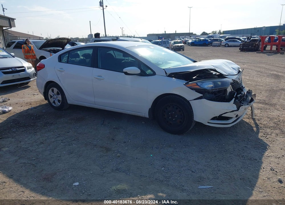 2016 KIA FORTE LX VIN: KNAFK4A68G5493998