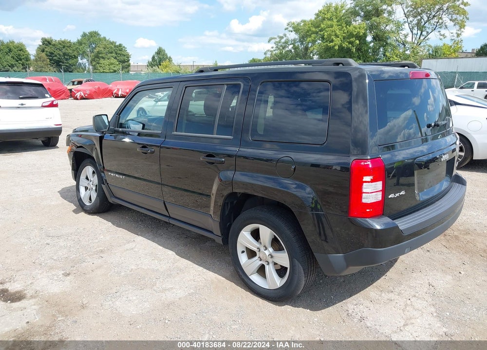 2014 JEEP PATRIOT LATITUDE VIN: 1C4NJRFB2ED885057