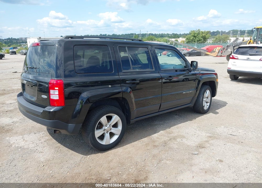 2014 JEEP PATRIOT LATITUDE VIN: 1C4NJRFB2ED885057