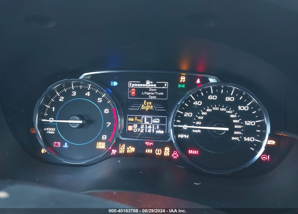 2018 SUBARU FORESTER 2.5I LIMITED VIN: JF2SJARC0JH455797