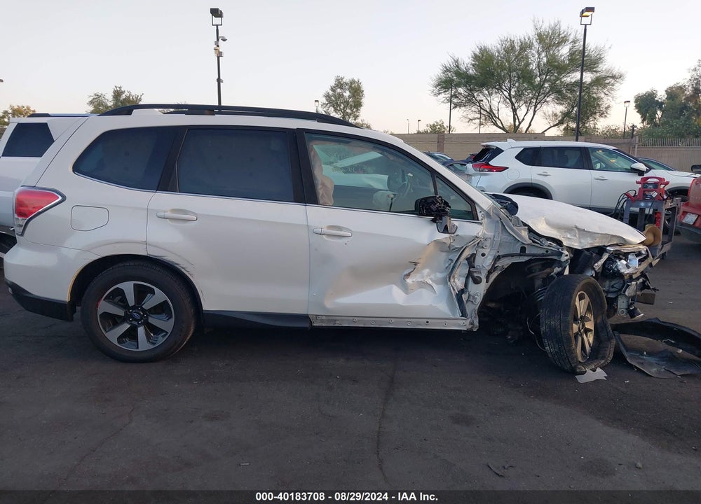 2018 SUBARU FORESTER 2.5I LIMITED VIN: JF2SJARC0JH455797