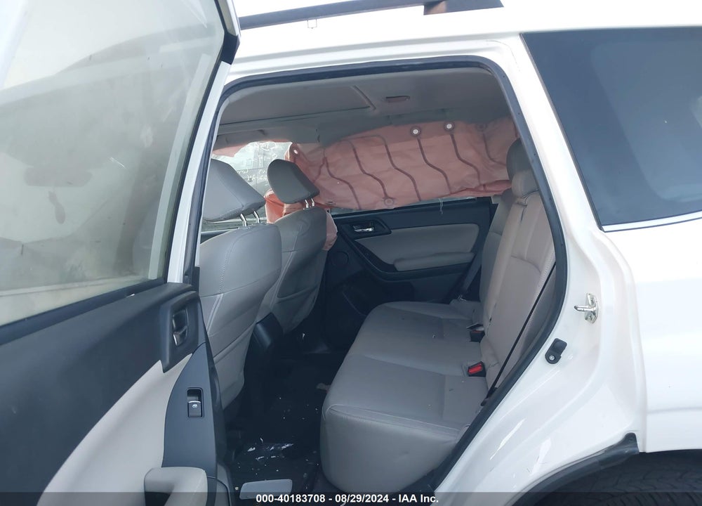 2018 SUBARU FORESTER 2.5I LIMITED VIN: JF2SJARC0JH455797