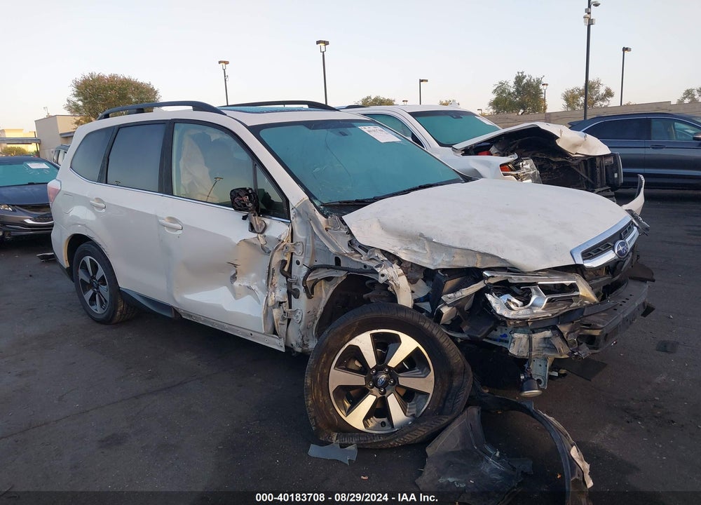 2018 SUBARU FORESTER 2.5I LIMITED VIN: JF2SJARC0JH455797