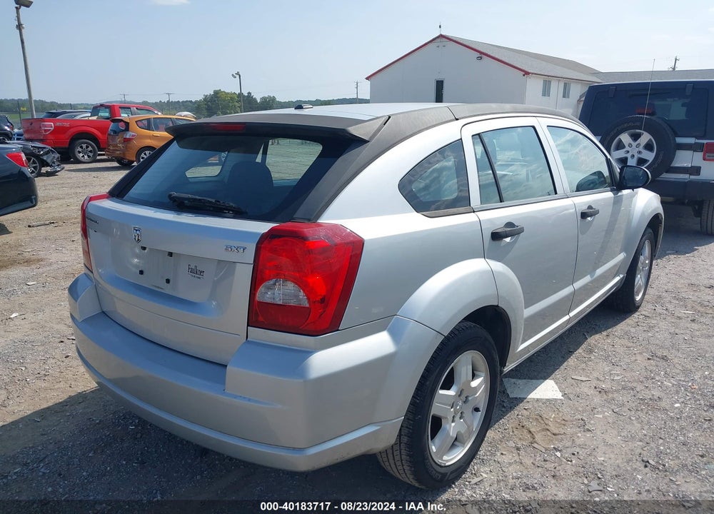 2008 DODGE CALIBER VIN: 1B3HB48B48D754700