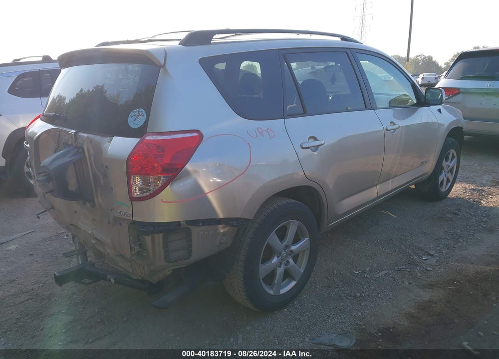 2007 TOYOTA RAV4 LIMITED VIN: JTMBD31V676033214
