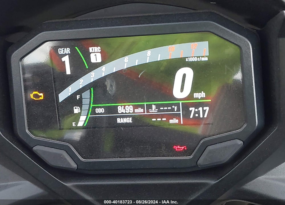 2024 KAWASAKI EX650 R VIN: ML5EXER13RDAD4037