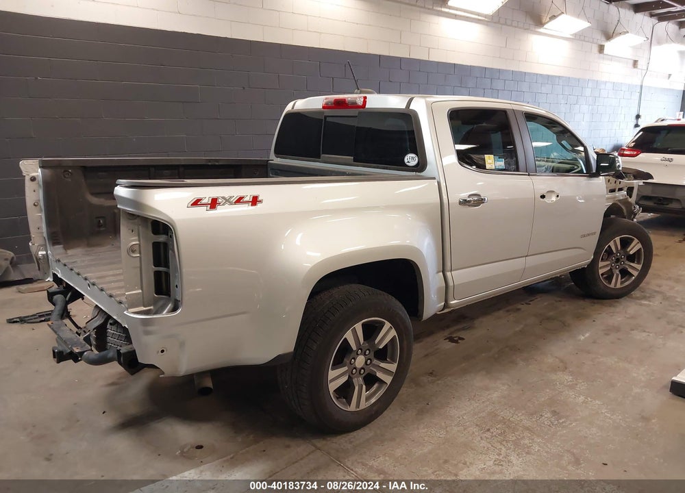 2016 CHEVROLET COLORADO LT VIN: 1GCGTCE31G1332477