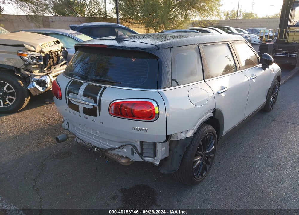 2019 MINI CLUBMAN COOPER VIN: WMWLN5C54K2G82343