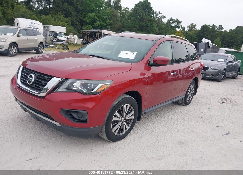 2017 NISSAN PATHFINDER S VIN: 5N1DR2MN1HC680697