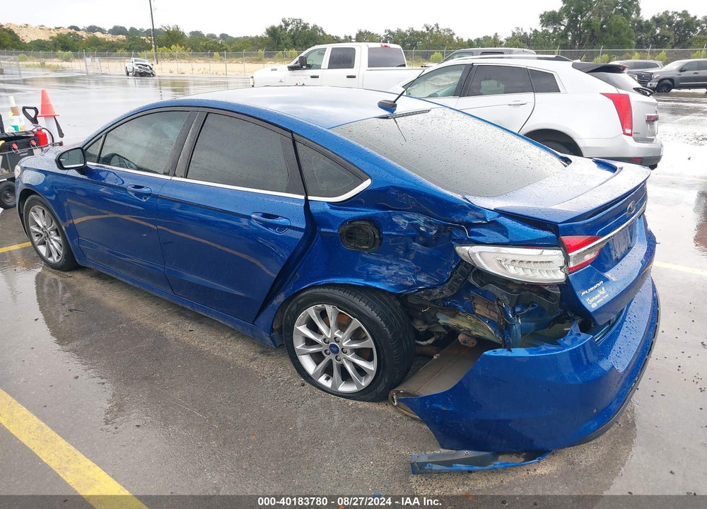 2017 FORD FUSION SE VIN: 3FA6P0H7XHR214776