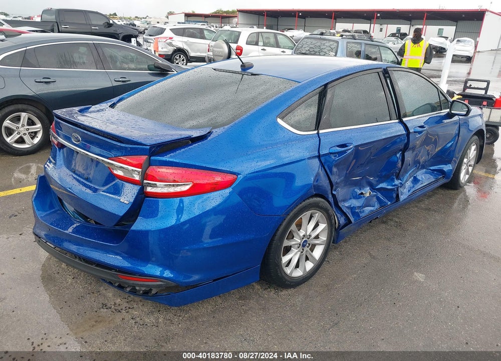 2017 FORD FUSION SE VIN: 3FA6P0H7XHR214776