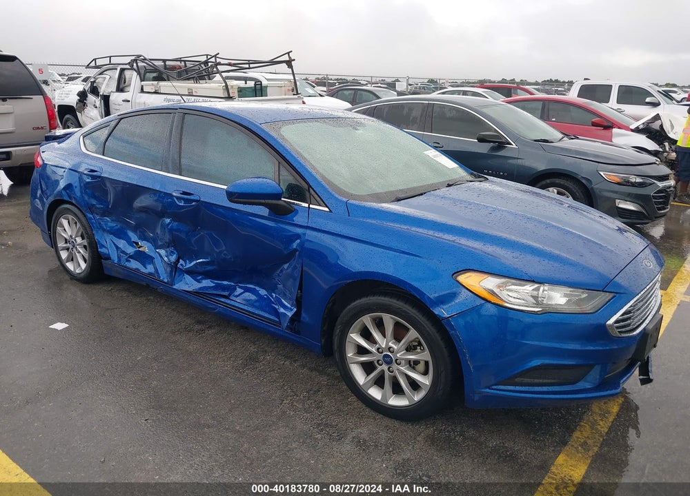 2017 FORD FUSION SE VIN: 3FA6P0H7XHR214776