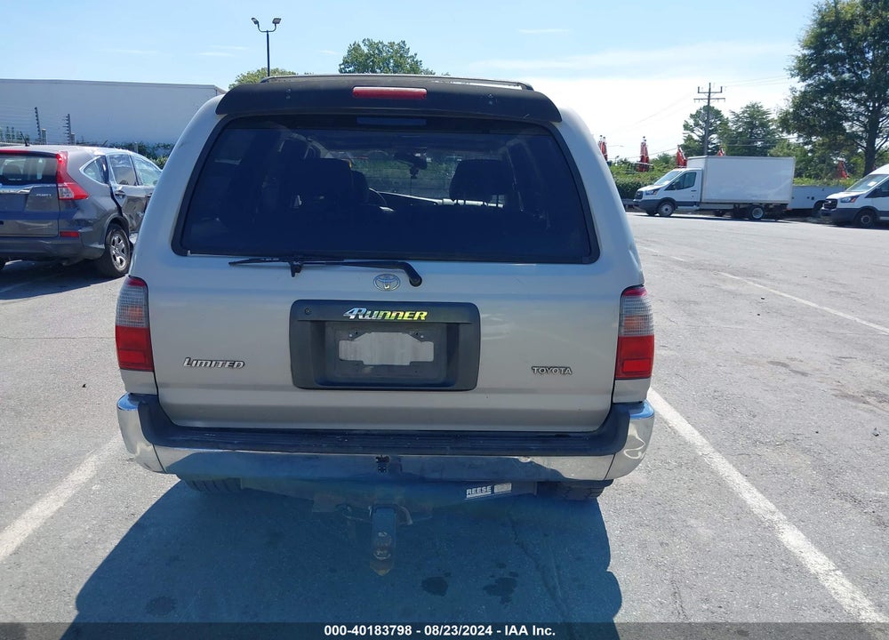 1998 TOYOTA 4RUNNER SR5 V6 LIMITED VIN: JT3GN87RXW0063185