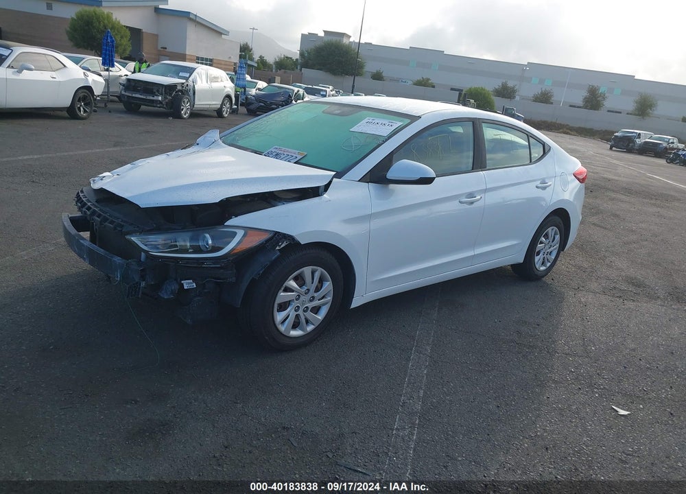 2018 HYUNDAI ELANTRA SE VIN: 5NPD74LFXJH328146