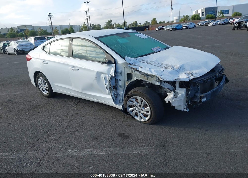 2018 HYUNDAI ELANTRA SE VIN: 5NPD74LFXJH328146