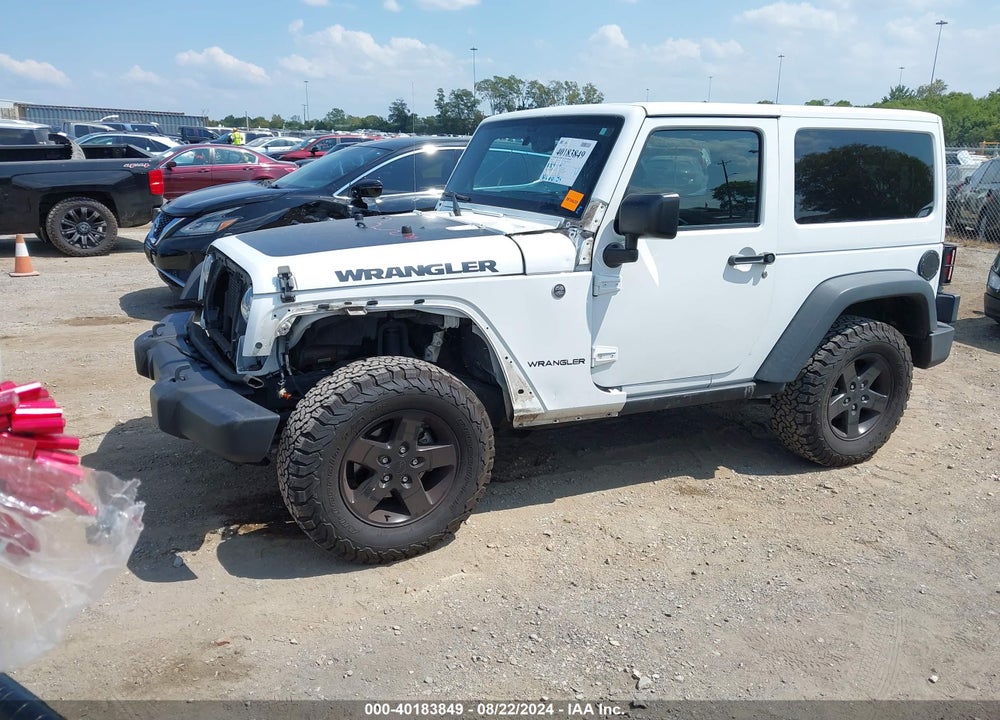 2017 JEEP WRANGLER / VIN: 1C4AJWAG4HL609473