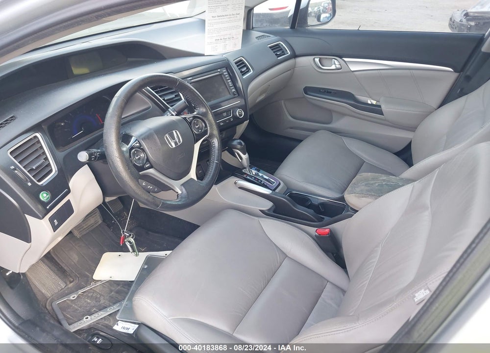 2013 HONDA CIVIC EX-L VIN: 19XFB2F92DE064205