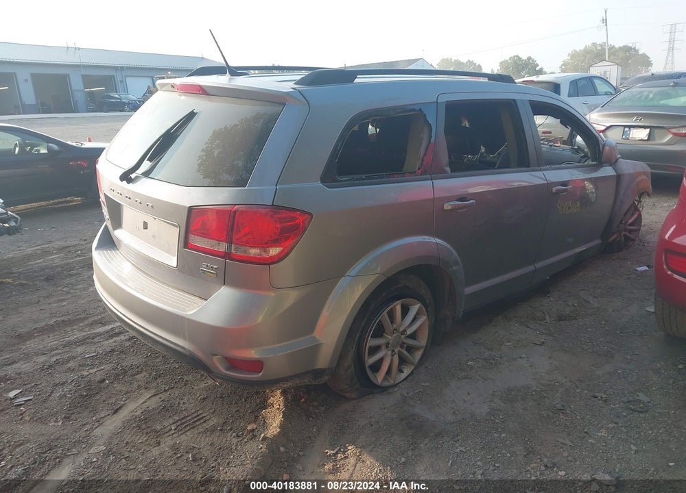 2017 DODGE JOURNEY SXT VIN: 3C4PDCBG3HT510310