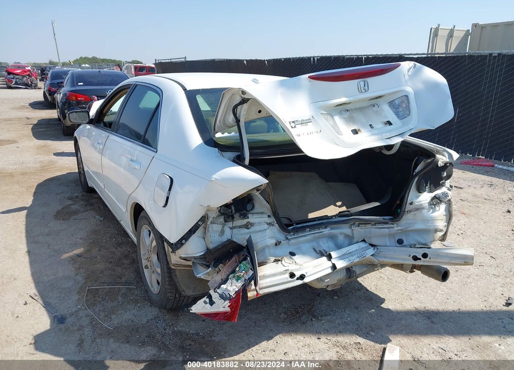 2007 HONDA ACCORD 2.4 EX VIN: 1HGCM56837A193259