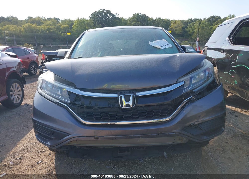 2015 HONDA CR-V LX VIN: 5J6RM4H31FL116973
