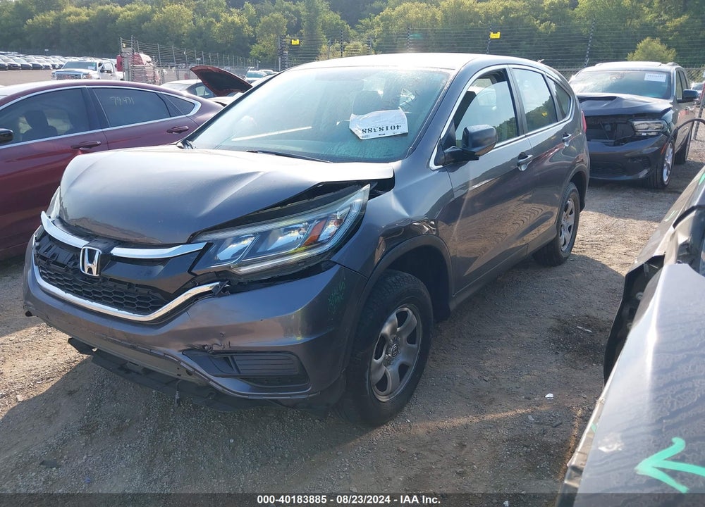2015 HONDA CR-V LX VIN: 5J6RM4H31FL116973