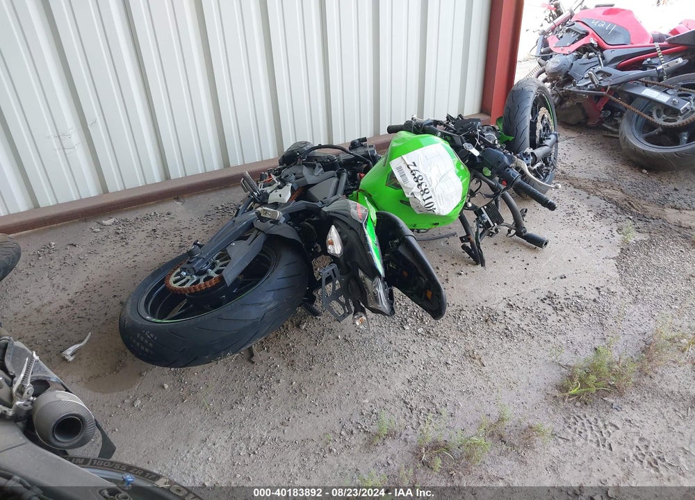 2022 KAWASAKI EX650 N VIN: ML5EXEN14NDA60358
