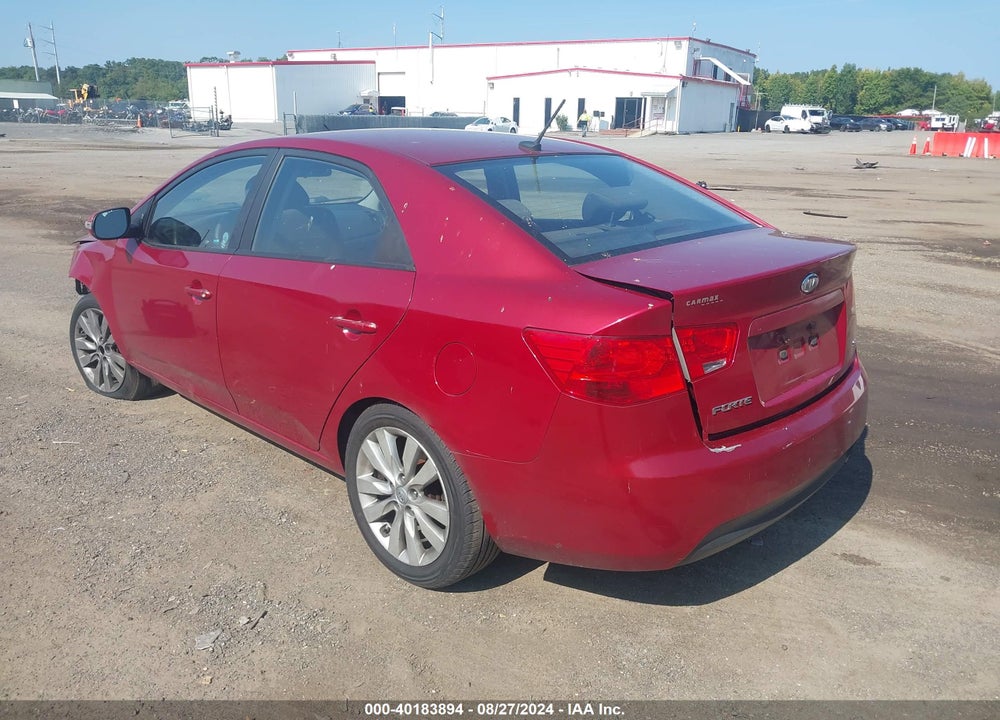 2010 KIA FORTE SX VIN: KNAFW4A34A5148100