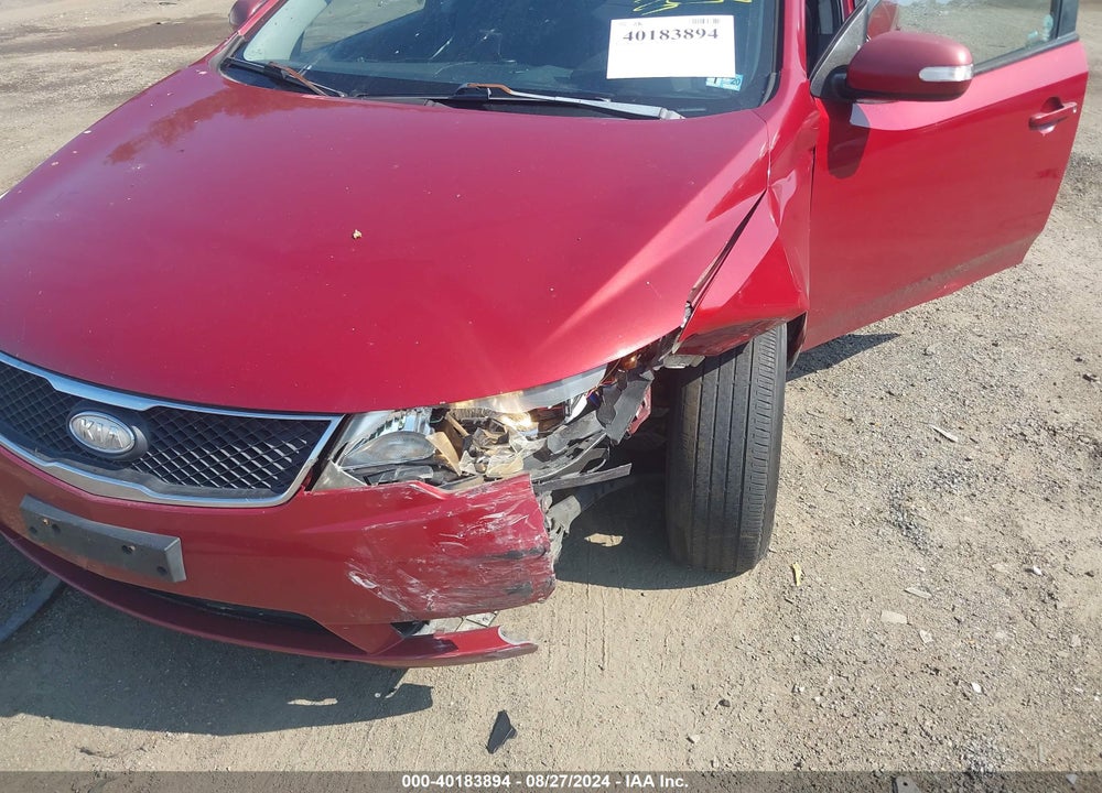 2010 KIA FORTE SX VIN: KNAFW4A34A5148100