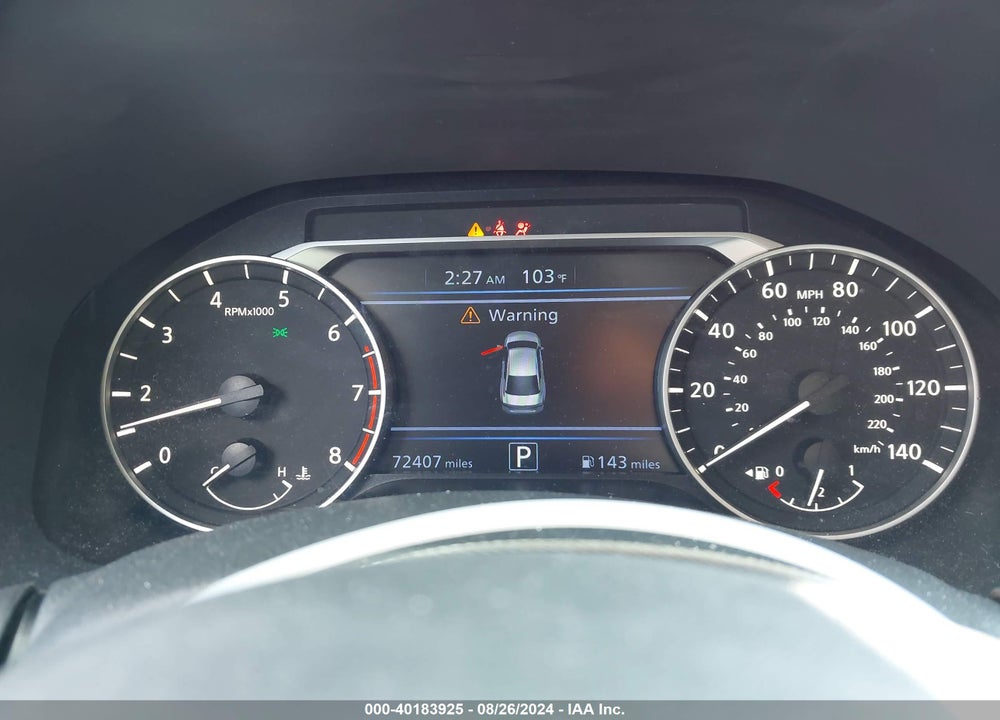 2021 NISSAN ALTIMA SV FWD VIN: 1N4BL4DV2MN387999