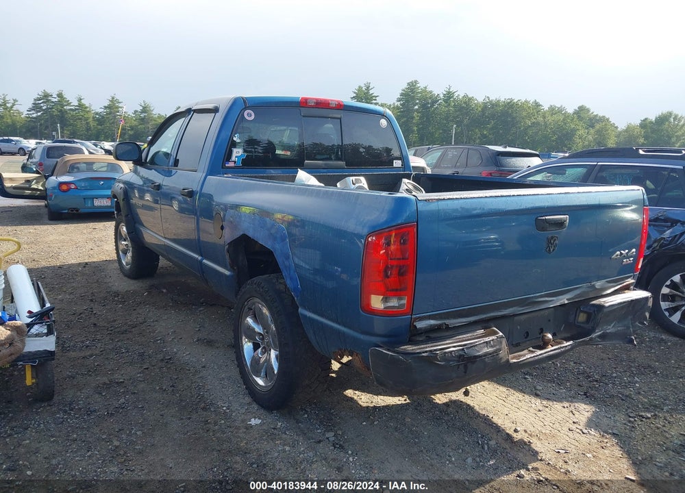 2005 DODGE RAM 1500 SLT/LARAMIE VIN: 1D7HU18N95S178908