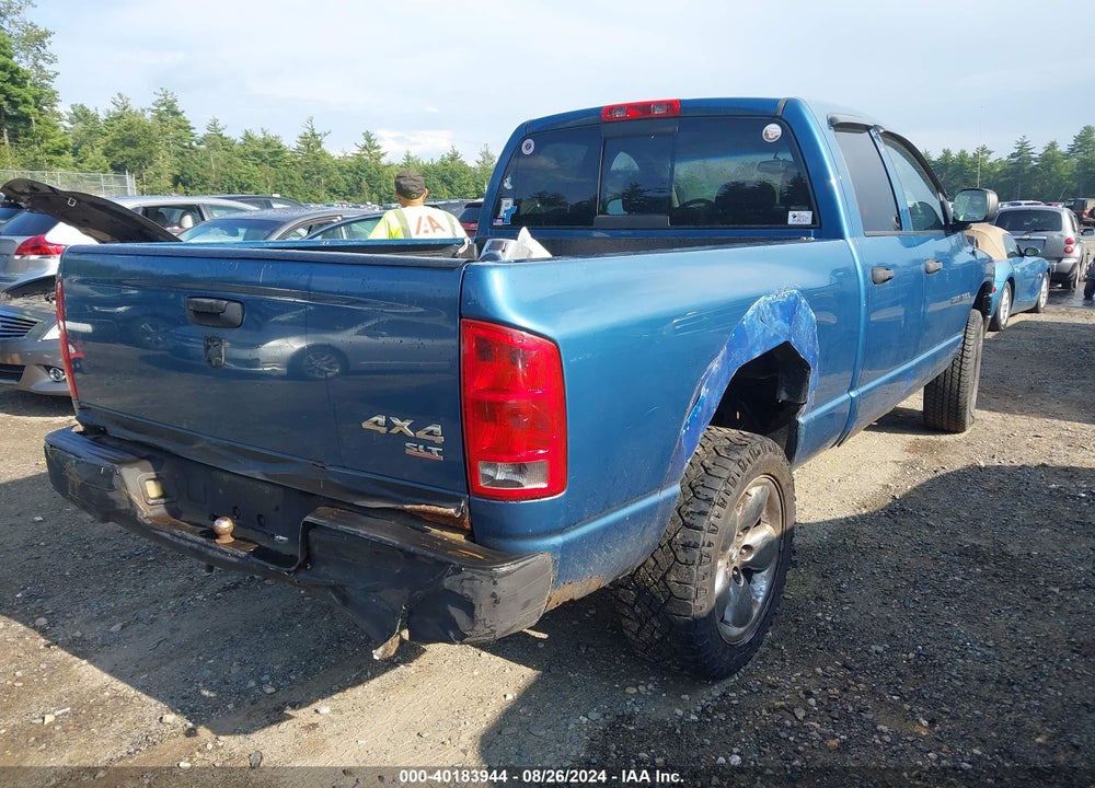 2005 DODGE RAM 1500 SLT/LARAMIE VIN: 1D7HU18N95S178908