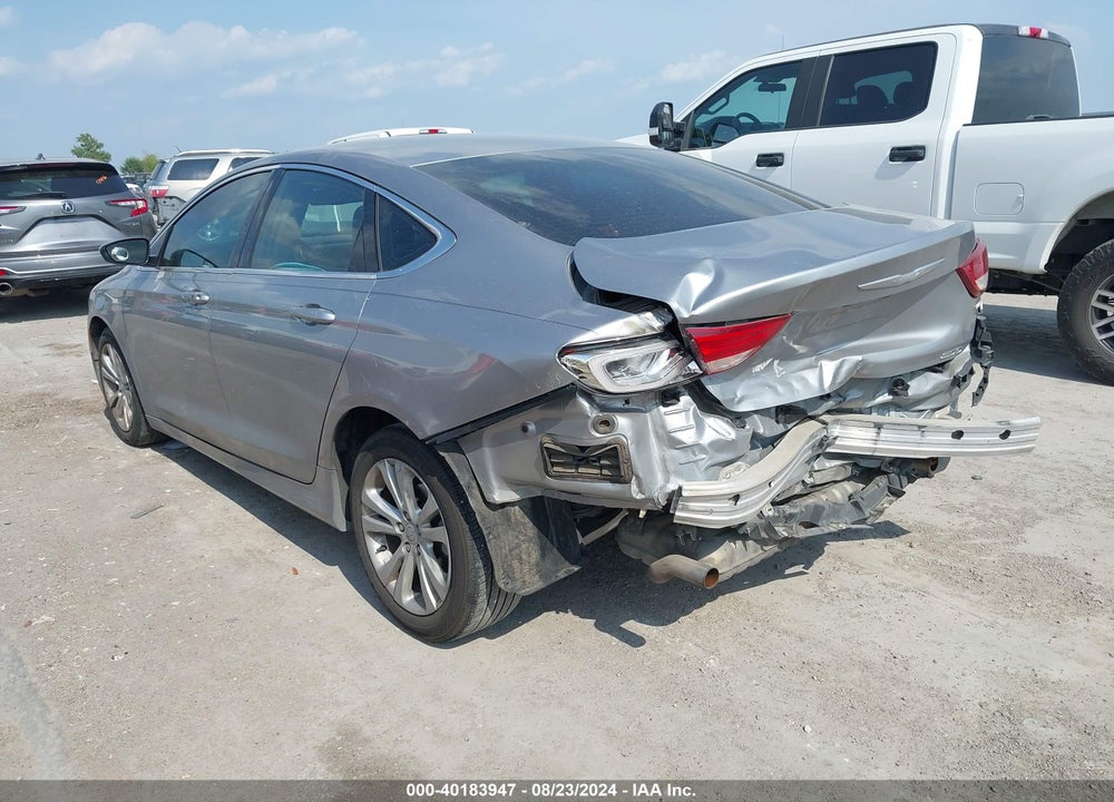 2016 CHRYSLER 200 LIMITED VIN: 1C3CCCAG8GN101466