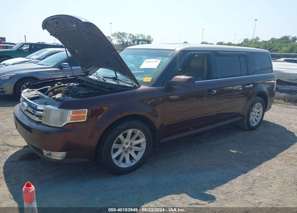 2012 FORD FLEX SEL VIN: 2FMGK5CC7CBD05361