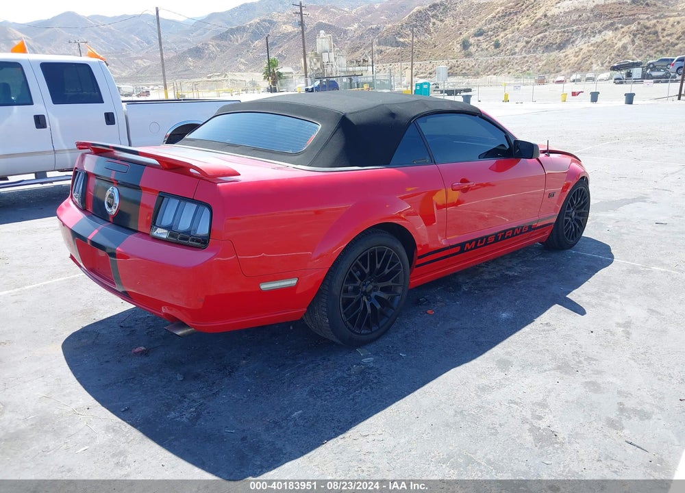 2006 FORD MUSTANG GT VIN: 1ZVFT85H065113180