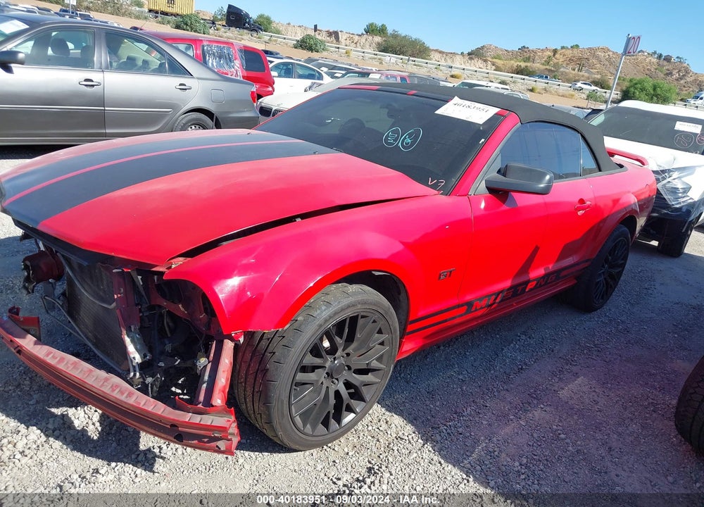 2006 FORD MUSTANG GT VIN: 1ZVFT85H065113180