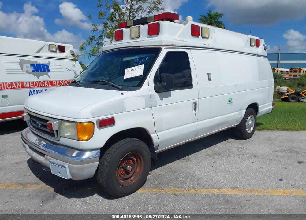 2003 FORD E-350 SUPER DUTY RECREATIONAL VIN: 1FDSS34F73HB28062