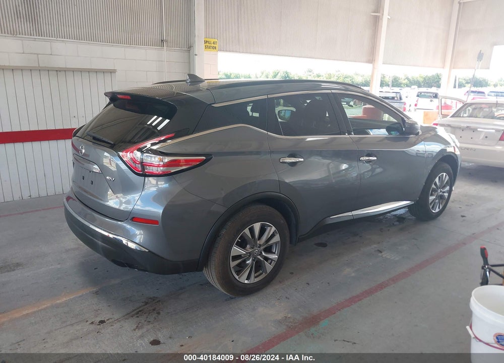 2018 NISSAN MURANO SV VIN: 5N1AZ2MG0JN136044