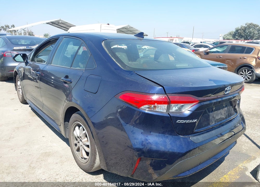 2021 TOYOTA COROLLA HYBRID LE VIN: JTDEAMDE2MJ018760