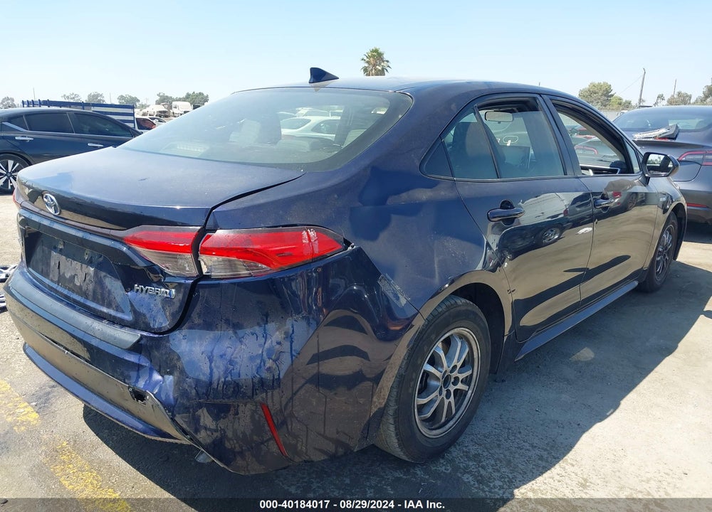 2021 TOYOTA COROLLA HYBRID LE VIN: JTDEAMDE2MJ018760