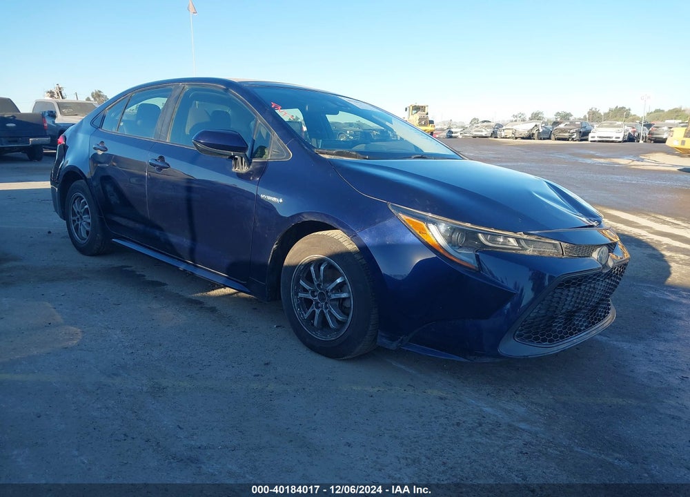 2021 TOYOTA COROLLA HYBRID LE VIN: JTDEAMDE2MJ018760